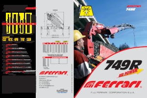 Hydraulische laadkranen Ferrari® 749R A4 