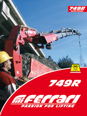 Hydraulische laadkranen Ferrari® 749R A6 J4 