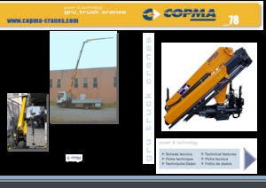 Hydraulische laadkranen COPMA 2000 78.2