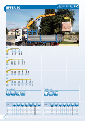 Hydraulische laadkranen Effer 80 1S