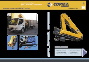 Hydraulische laadkranen COPMA 2000 80.4