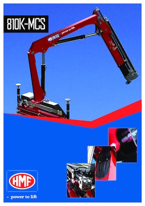 Hydraulische laadkranen HMF 810-K4-MCS