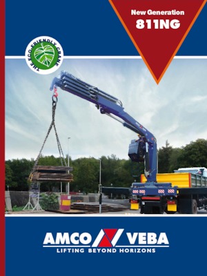 Hydraulische laadkranen Amco Veba 811NG-3 S