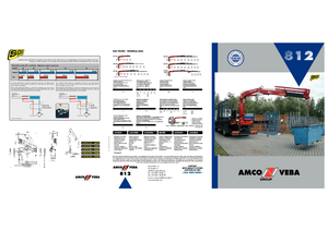 Hydraulische laadkranen Amco Veba 812-5 S