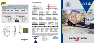 Hydraulische laadkranen Amco Veba 815-3 S