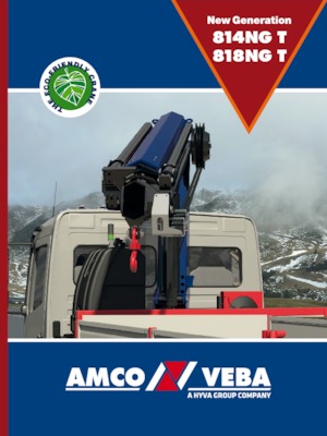 Hydraulische laadkranen Amco Veba 818NGT-3 S 