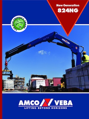 Hydraulische laadkranen Amco Veba 824NGT-3 S 