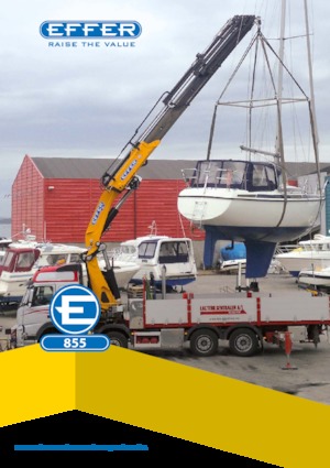 Hydraulische laadkranen Effer 855 9S