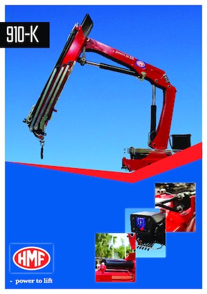 Hydraulische laadkranen HMF 910-K4