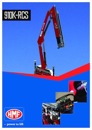 Hydraulische laadkranen HMF 910-K4-RCS