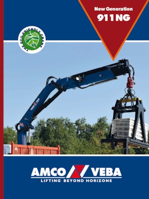 Hydraulische laadkranen Amco Veba 911NG-1 S 