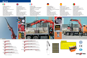 Hydraulische laadkranen Amco Veba 924-5 S