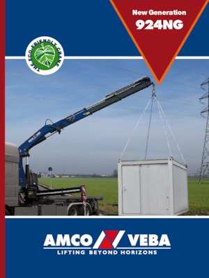 Hydraulische laadkranen Amco Veba 924NGC-4 S 