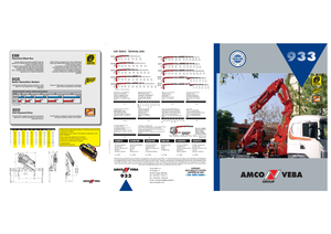 Hydraulische laadkranen Amco Veba 933-5 S
