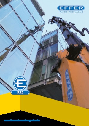 Hydraulische laadkranen Effer 955 8S