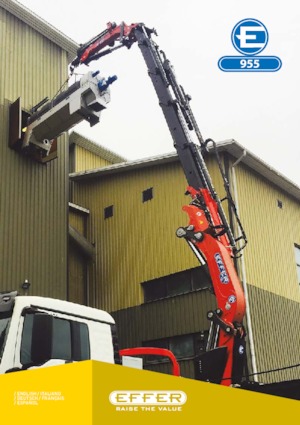 Hydraulische laadkranen Effer 955 8S