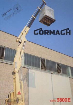 Hydraulische laadkranen Cormach 9800 E2