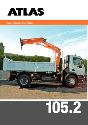 Hydraulische laadkranen Atlas AK 105.2 A1L