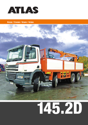 Hydraulische laadkranen Atlas AK 145.2 D A4