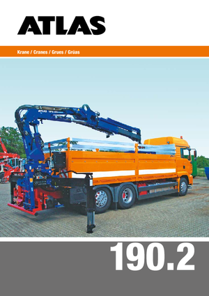 Hydraulische laadkranen Atlas AK 190.2 E A3