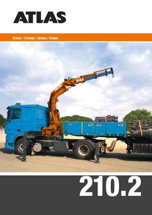 Hydraulische laadkranen Atlas AK 210.2 A8