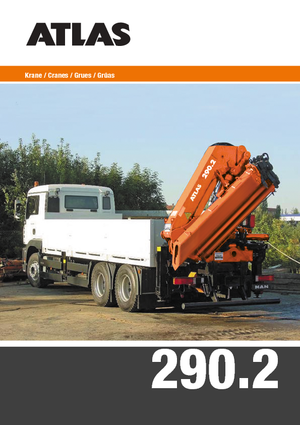 Hydraulische laadkranen Atlas AK 290.2 E A6