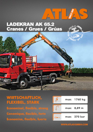 Hydraulische laadkranen Atlas AK 65.2 A1L 