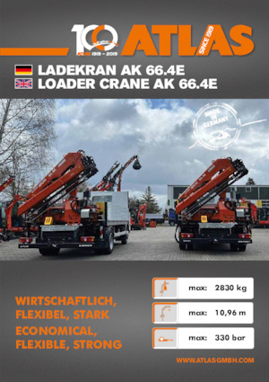 Hydraulische laadkranen Atlas AK 620.4E A9 