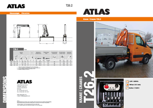 Hydraulische laadkranen Atlas AK T 26.2 A26