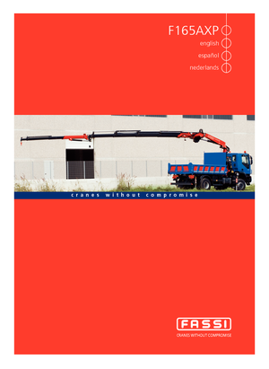 Hydraulische laadkranen Fassi F 165 ACXP 24 L 153