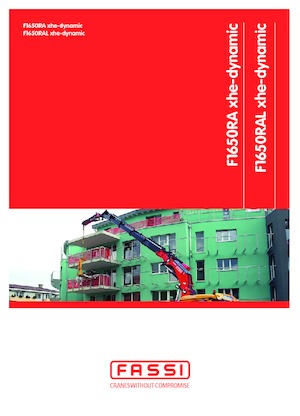 Hydraulische laadkranen Fassi F 1650 RAL 2.28 xhe-dynamic