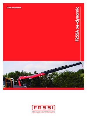 Hydraulische laadkranen Fassi F 255 AC 2.26 xe-dynamic