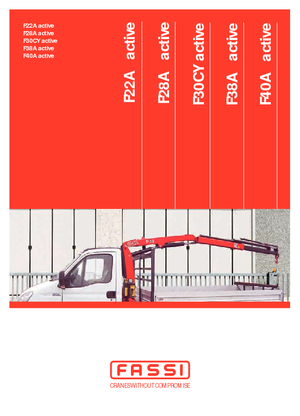 Hydraulische laadkranen Fassi F 40 A 0.21 active