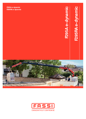 Hydraulische laadkranen Fassi F 295 AC 2.26 e-dynamic