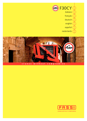 Hydraulische laadkranen Fassi F 30 CY 23