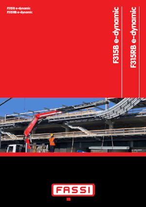 Hydraulische laadkranen Fassi F 315 RB 2.22 e-dynamic