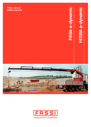 Hydraulische laadkranen Fassi F 415 RA 2.24 e-dynamic