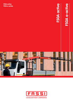 Hydraulische laadkranen Fassi F 50 A 0.22 active