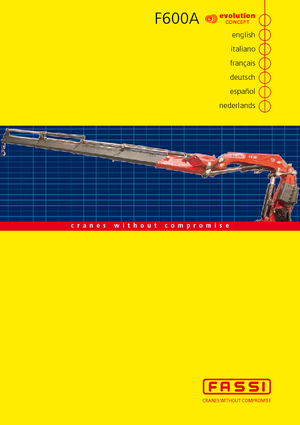 Hydraulische laadkranen Fassi F 600 A 27