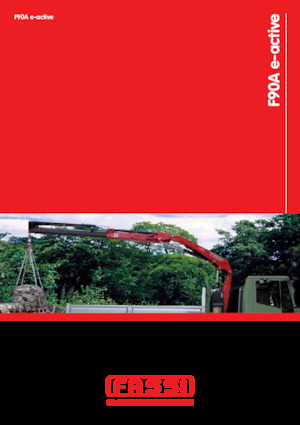 Hydraulische laadkranen Fassi F 90 A e-active