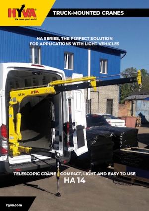 Hydraulische laadkranen Hyva Crane HA 14 E2