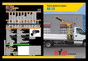 Hydraulische laadkranen Hyva Crane HA 28