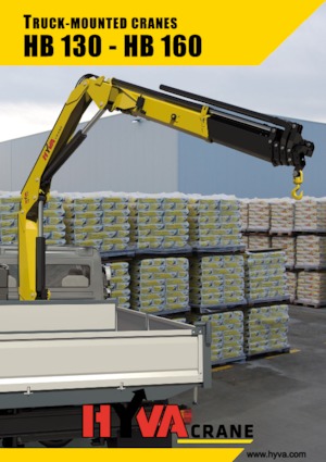 Hydraulische laadkranen Hyva Crane HB 130 E1