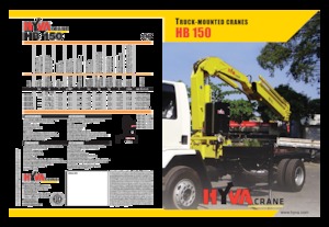 Hydraulische laadkranen Hyva Crane HB 150 J2