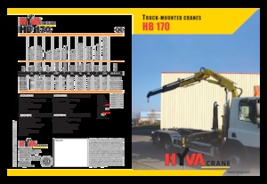 Hydraulische laadkranen Hyva Crane HB 170 E4 J2