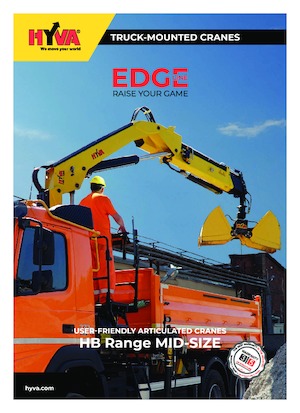 Hydraulische laadkranen Hyva Crane HB 210 E3