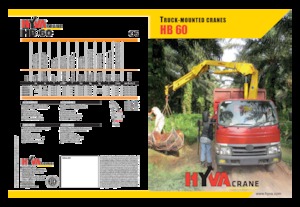 Hydraulische laadkranen Hyva Crane HB 60 E1