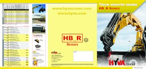 Hydraulische laadkranen Hyva Crane HB 450R E2