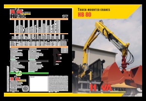 Hydraulische laadkranen Hyva Crane HB 80 E1