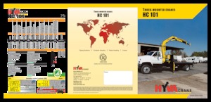 Hydraulische laadkranen Hyva Crane HC 101X 
